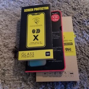 Bundle of 7 iPhone X Screen Protectors Glass